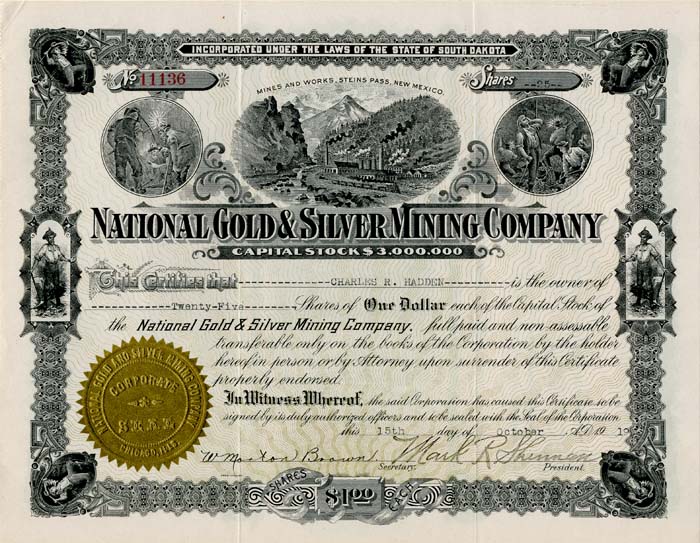 National Gold and Silver Mining Co.